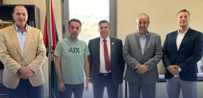 US Global Business Council Meets with Investors Association President in Al-Hassan Industrial City