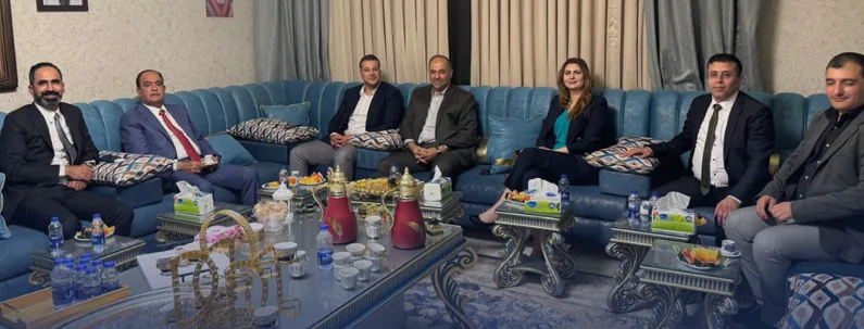 US Global Business Council Delegation Meets with Senator Jamal Al-Saraira to Advance National Development